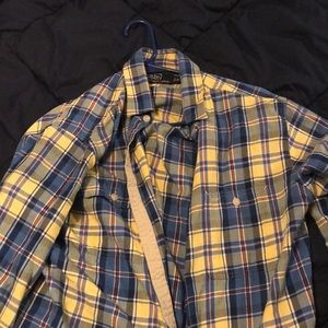 Ralph Lauren plaid long sleeve button down